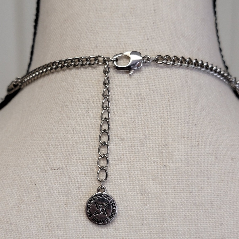 Bcbgeneration Triple Strand Statement Necklace 35… - image 6